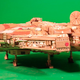 Illustration for article titled An Immaculate Millennium Falcon Model Made Entirely Of Cardboard